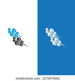 Wind icon vector illustration design template