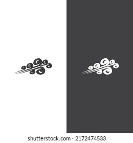 Wind icon vector illustration design template