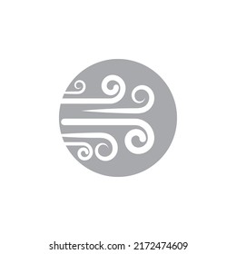 Wind icon vector illustration design template