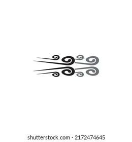 Wind icon vector illustration design template
