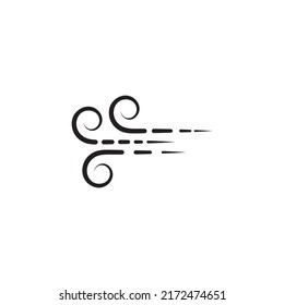 Wind icon vector illustration design template