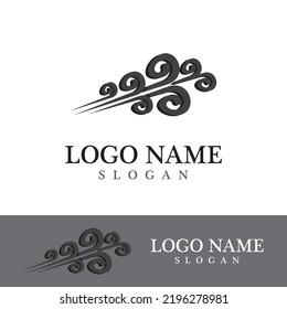 Wind icon vector illustration design template