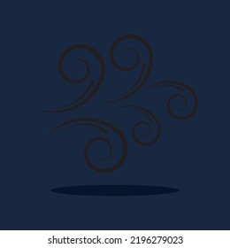 Wind icon vector illustration design template