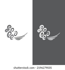 Wind icon vector illustration design template