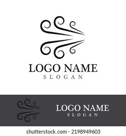 Wind icon vector illustration design template