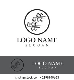 Wind icon vector illustration design template