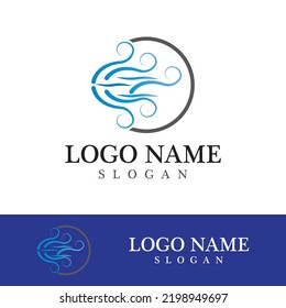 Wind icon vector illustration design template