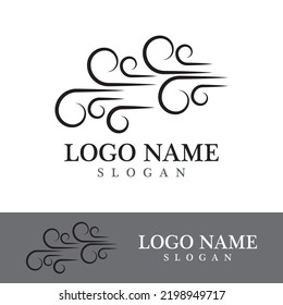 Wind icon vector illustration design template