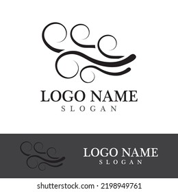Wind icon vector illustration design template