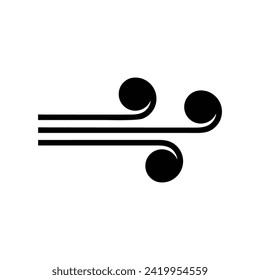 wind icon vector illustration design