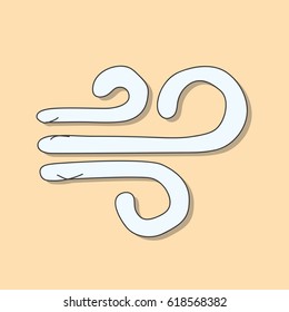 Wind icon, vector illustration design. Weather icons.