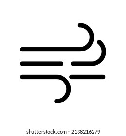 Wind Icon Vector Symbol Design Illustration
