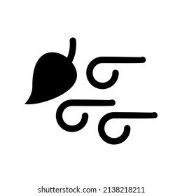 Wind Icon Vector Symbol Design Illustration