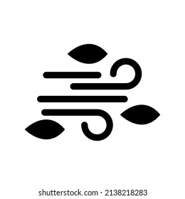 Wind Icon Vector Symbol Design Illustration