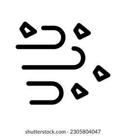 Wind Icon Vector Symbol Design Illustration