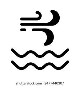 Wind Icon Vector Symbol Design Illustration