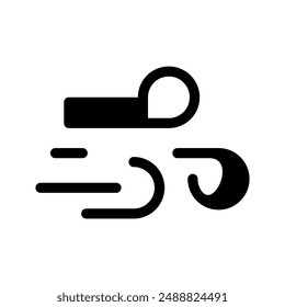 Ilustración de diseño de Vector de iconos de viento