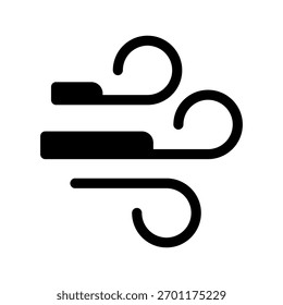Entwurfsgrafik für Windsymbol-Vektorsymbole