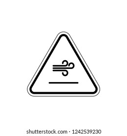 Wind Icon Vector Template.