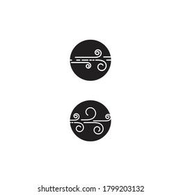 Wind Logo Template vector symbol nature