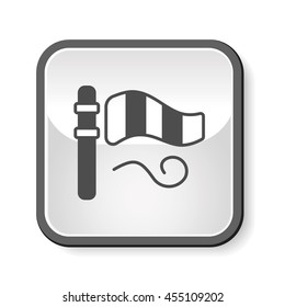 Wind measurement instrument icon