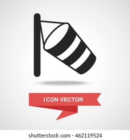 Wind measurement instrument icon