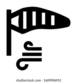wind meter icon isolated sign symbol vector illustration - high quality black style vector icons
