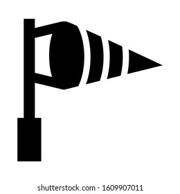 wind meter icon isolated sign symbol vector illustration - high quality black style vector icons
