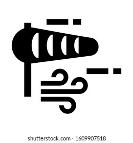 wind meter icon isolated sign symbol vector illustration - high quality black style vector icons
