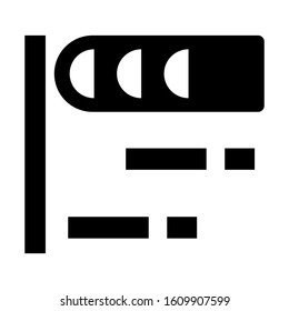 wind meter icon isolated sign symbol vector illustration - high quality black style vector icons
