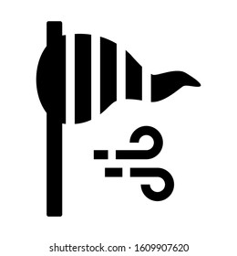 wind meter icon isolated sign symbol vector illustration - high quality black style vector icons

