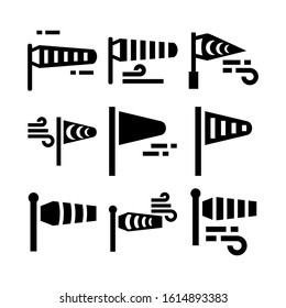 wind meter icon isolated sign symbol vector illustration - Collection of high quality black style vector icons
