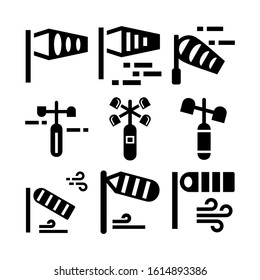 wind meter icon isolated sign symbol vector illustration - Collection of high quality black style vector icons
