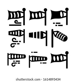 wind meter icon isolated sign symbol vector illustration - Collection of high quality black style vector icons

