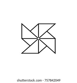 Wind mill icon