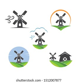 wind mill icon vector illustration design