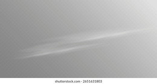 Vetor de vento e névoa com fumaça curva, fumaça de perfume e movimento de gás realista para conjuntos de design de magia ou Hookah.