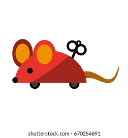 Wind Up Mouse Toy Icon Image 