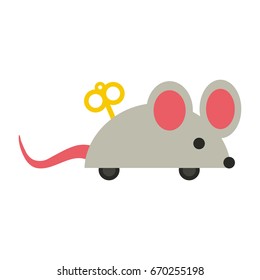 wind up mouse toy icon image 