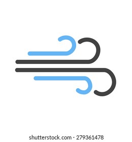 Wind, nature, energy icon vector image. Can also be used for energy and technology. Suitable for web apps, mobile apps and print media.