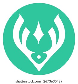 Wind Natur Logo, Vektordesign, abstrakter Vektor