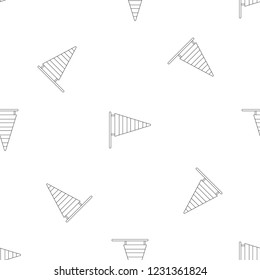 Wind pointing pattern seamless vector repeat geometric for any web design