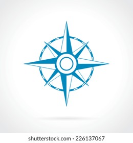 Wind rose icon