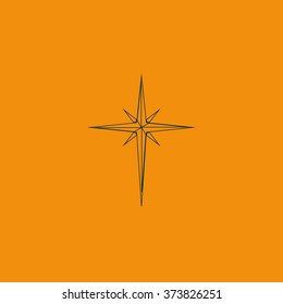 Wind rose icon.