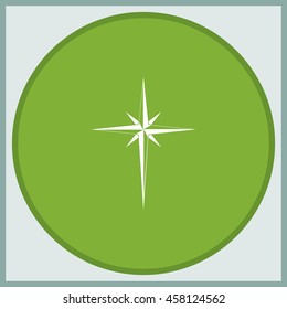 Wind rose icon.