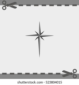 Wind rose icon.