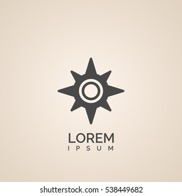 Wind rose icon