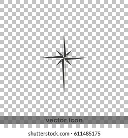 Wind rose icon.