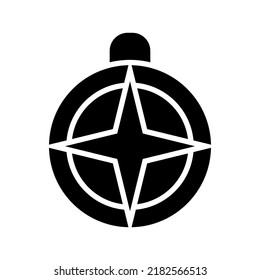 wind rose icon or logo isolated sign symbol vector illustration - high quality black style vector icons

