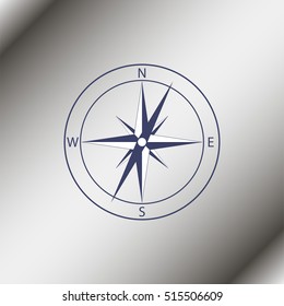 Wind rose illustration.